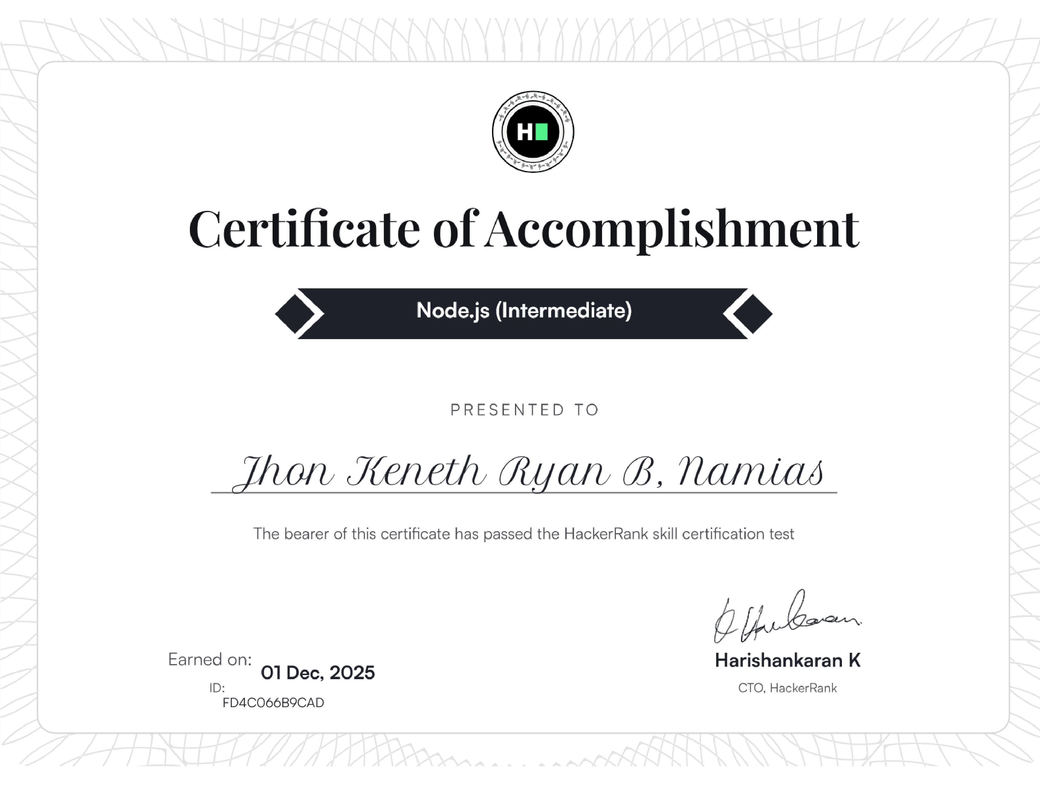 Node.js (Intermediate)
